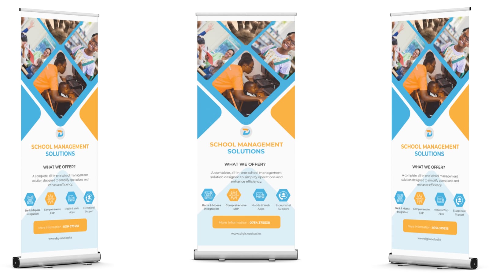 Digiskool Rollup Banner